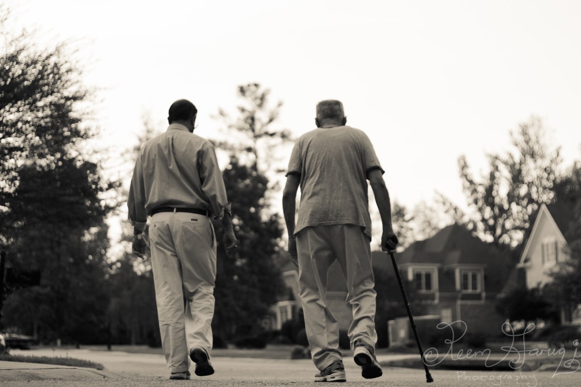 grandfather silhouette