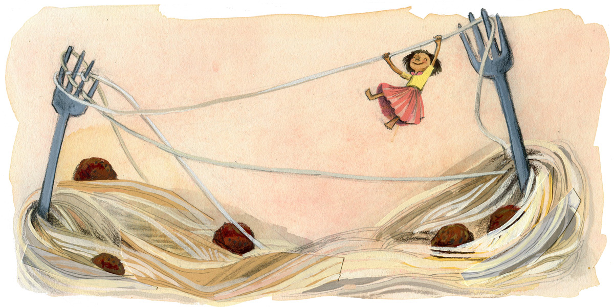 "Melody's Mostly Musical Day" On Top of Spaghetti -Steinway and Sons